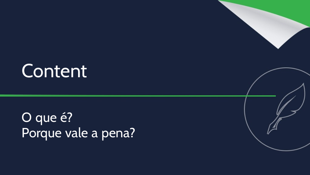 Content — o que é?