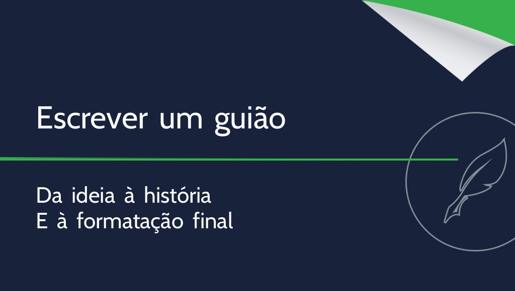 Como escrever um guião?