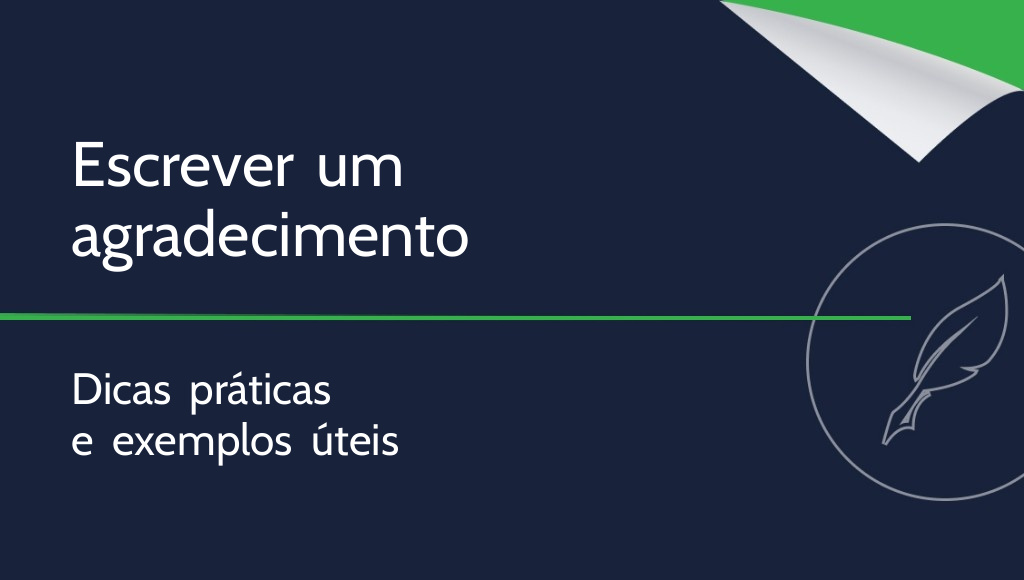Como escrever um agradecimento? Dicas práticas