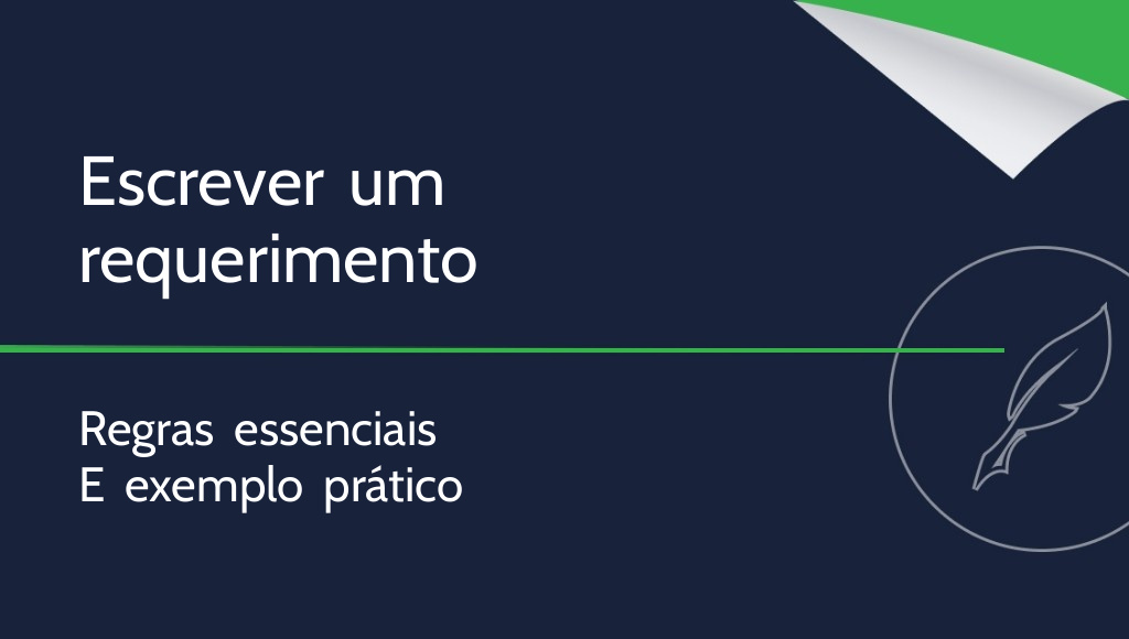 Como escrever um requerimento? Regras essenciais